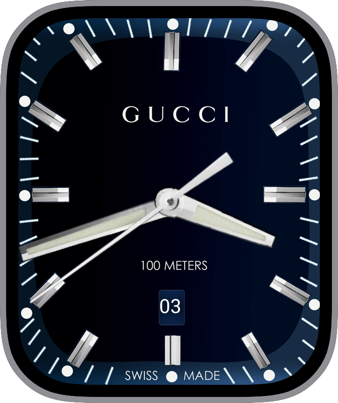 Free Apple Watch Face: GUCCI Watch by Soare M. David