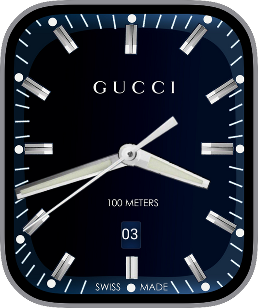 Free Apple Watch Face: GUCCI Watch by Soare M. David