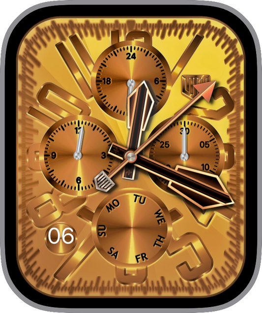 免費的Apple Watch臉：JLC月相tirbillon