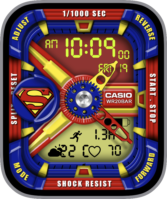 Kostenloses Apple Watch Face: JLC Moonphase Tourbillon