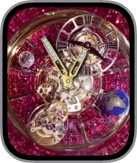 Face Apple Watch Face: JLC Moonphase Tourbillon