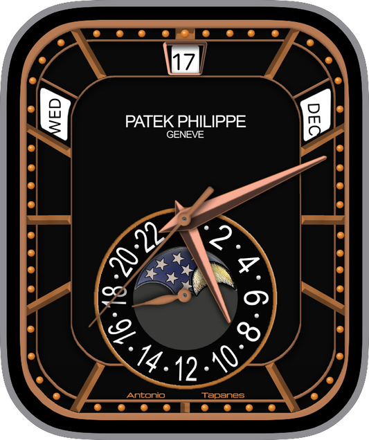 Free Apple Watch Face: Patek Philippe 520R-010 2