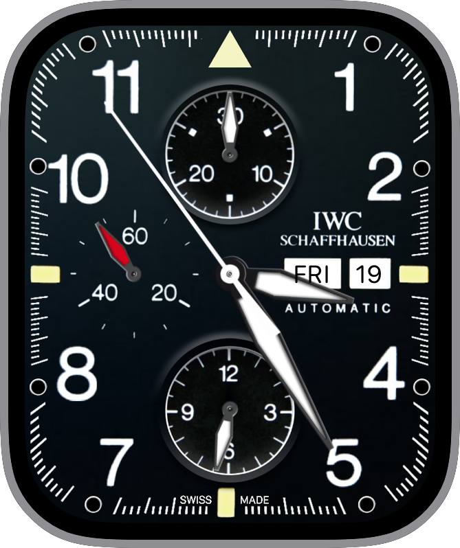 Free Apple Watch Face: IWCautomatic byMAK