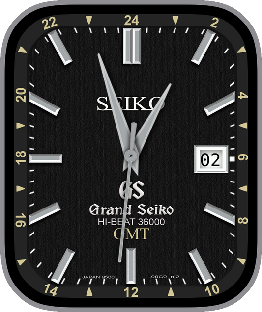 Free Apple Watch Face: Seiko HI.BEAT