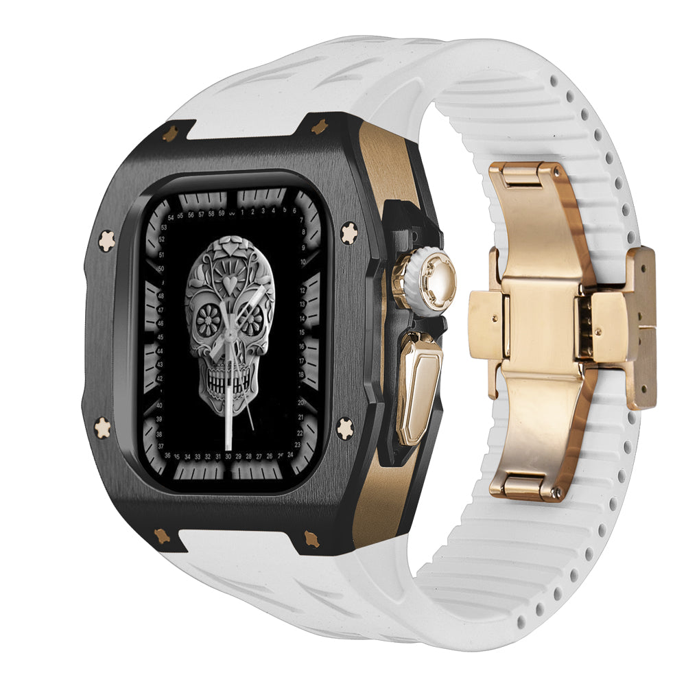 Serie ICONIC TI 49 mm - Custodia per Apple Watch (Titanio Onice Blush)