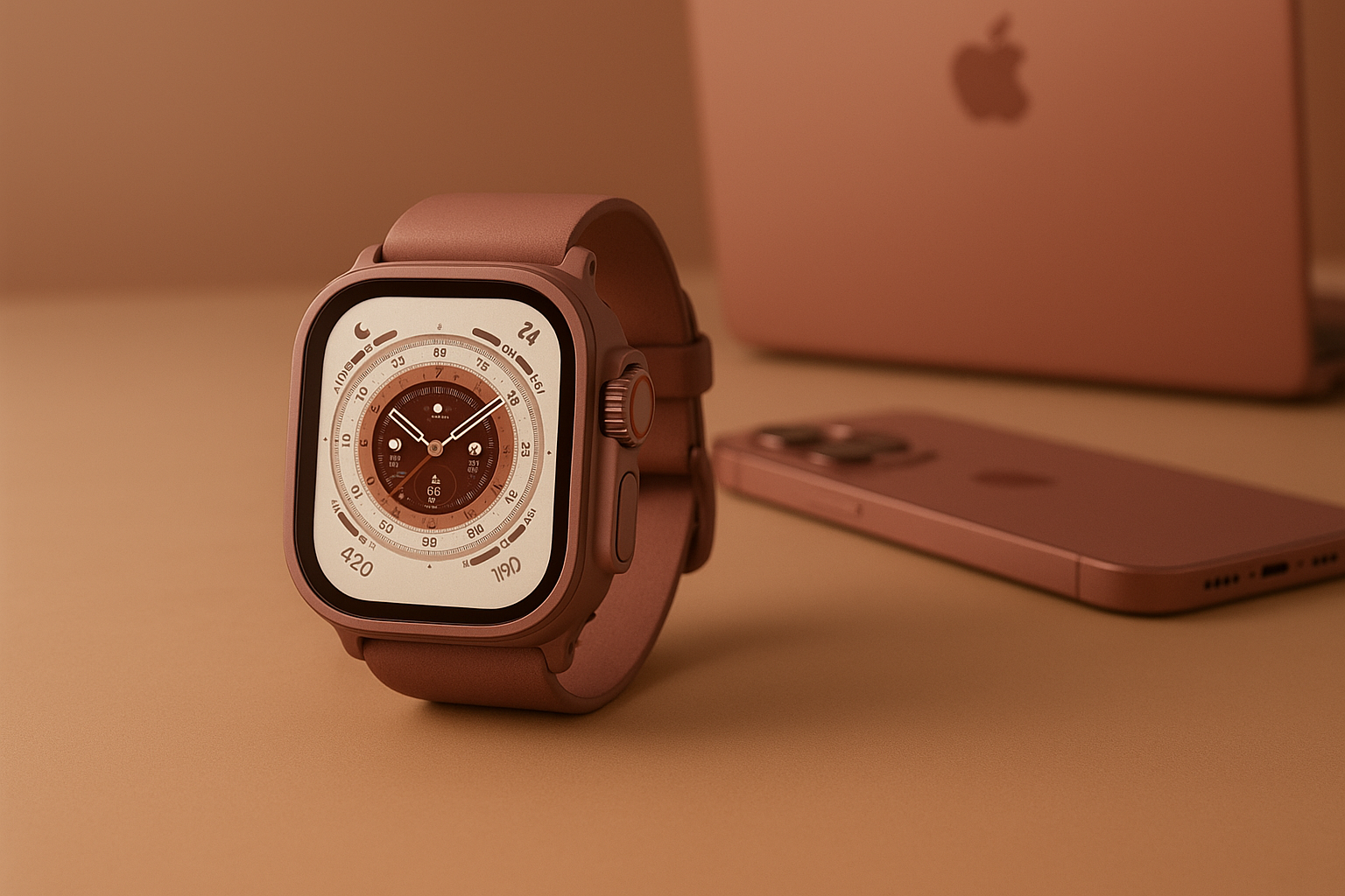 iphone to rest flat on the table. 
I want it in pastel pinkish-brown maroon theme