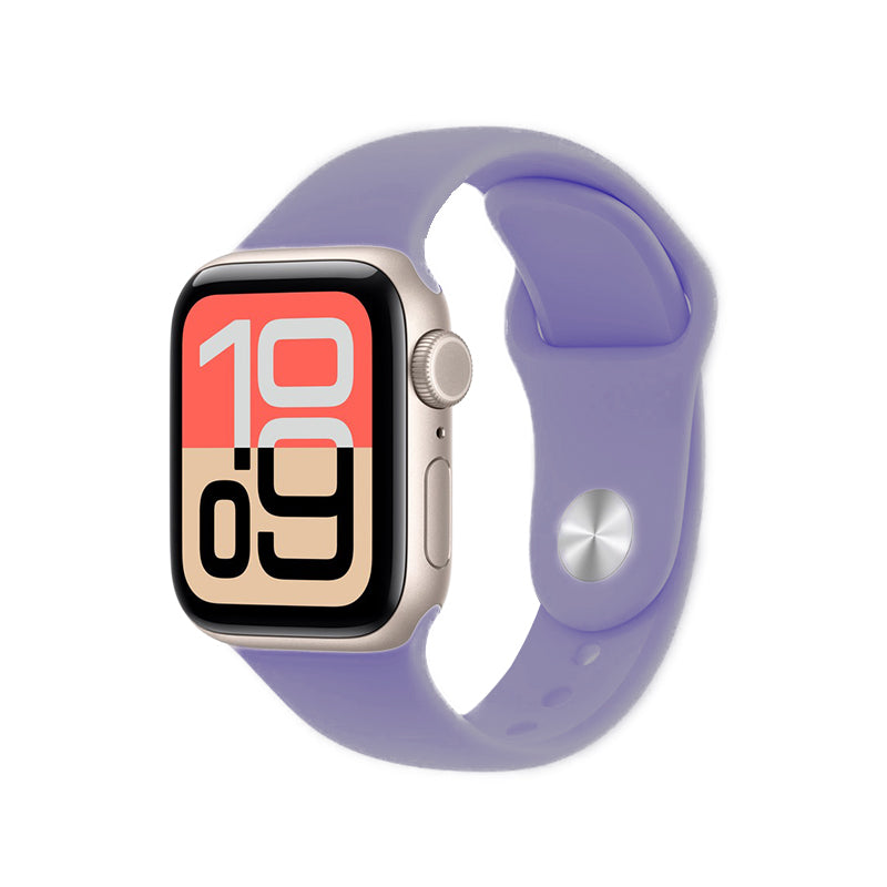 Silicone Sport Band pour Apple Watch - Midnight Black