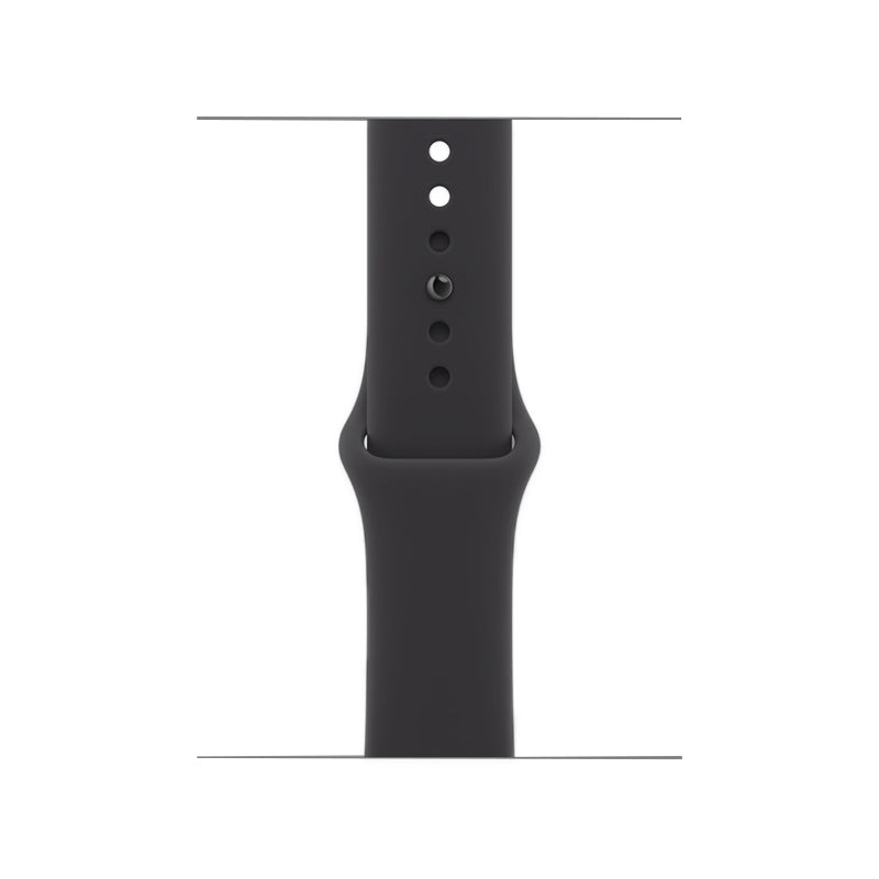 Silicone Sport Band pour Apple Watch - Midnight Black