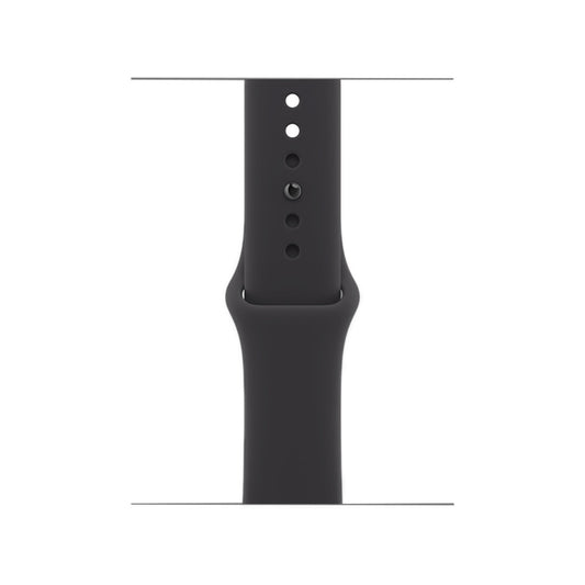 Silicone Sport Band for Apple Watch - Midnight Black