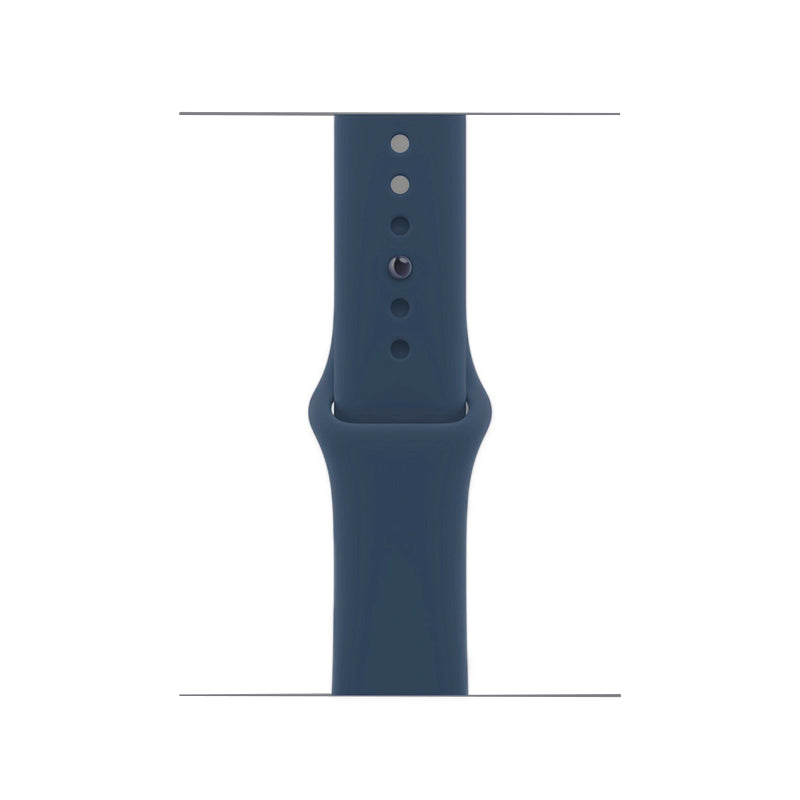 Silicone Sport Band pour Apple Watch - Midnight Black