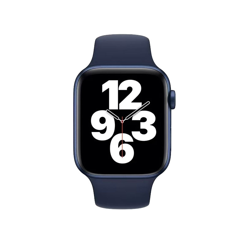 Silicone Sport Band pour Apple Watch - Midnight Black