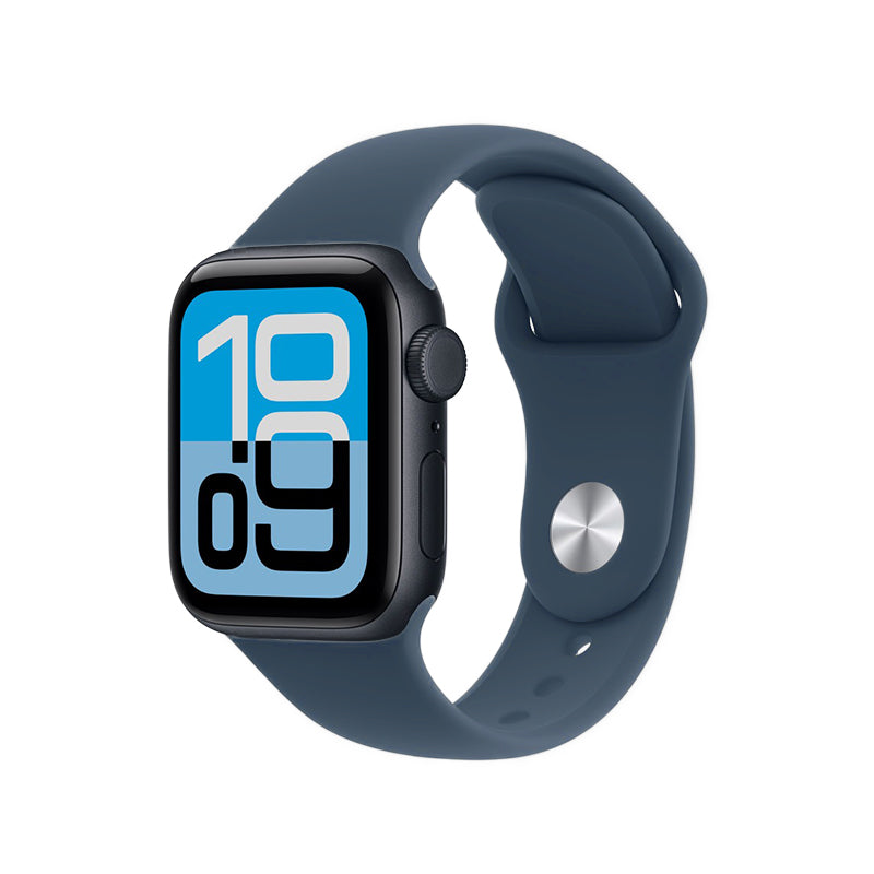 Silicone Sport Band pour Apple Watch - Midnight Black