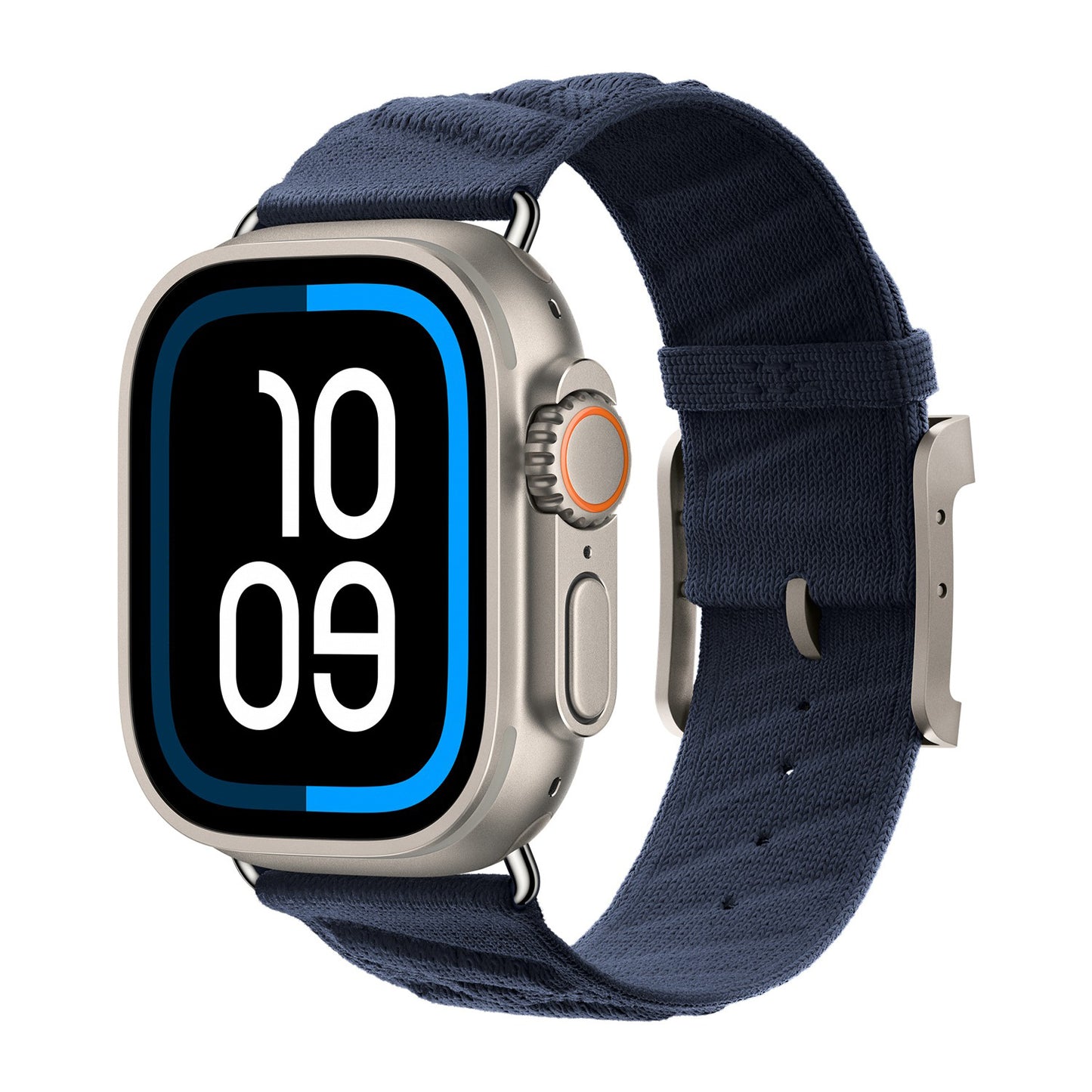 Woven Wave Strap for Apple Watch - Bleu Nuit