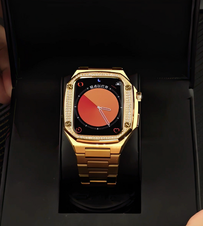 Serie BOLD 44/45mm - Custodia per Apple Watch (Oro)