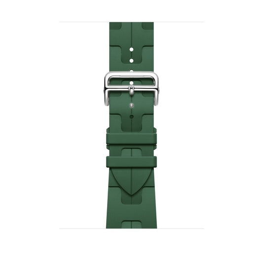Geometry Elastomer Sport Strap for Apple Watch - Green