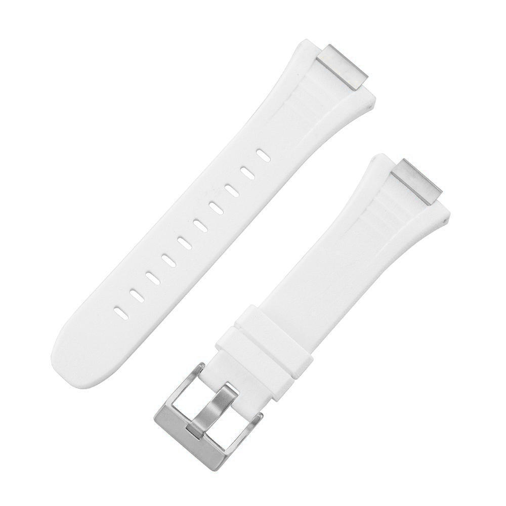 Silicone Strap for Apple Watch 41mm Case (Stainless Steel)
